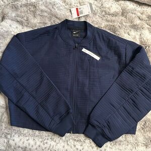 Nike cropped Navy jacket